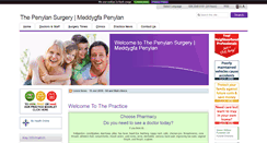 Desktop Screenshot of penylansurgery.co.uk